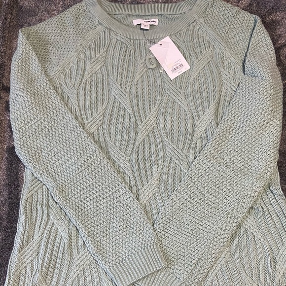 Light Green Sonoma Sweater | Women Medium - Picture 2 of 3